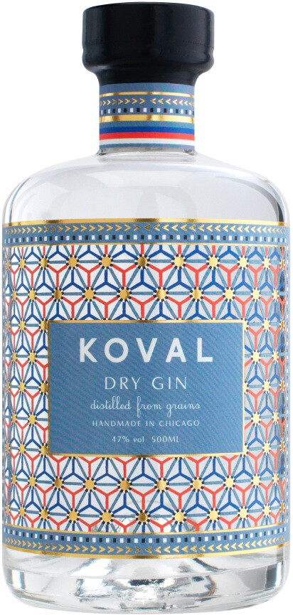 Джин Koval Dry  500 мл