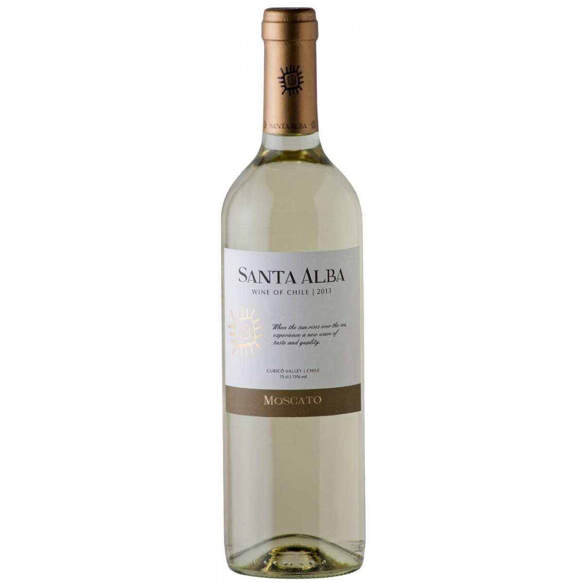 Вино Sociedad Agricola Requingua Limitada Moscato Santa Alba Рекингуа Лимитада Мускат Санта Альбa 2016 750 мл