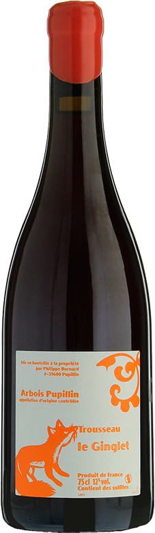 Вино Phillipe Bornard Le Ginglet Trousseau Arbois Pupillin Филипп Борнар Ле Жингле Труссо Арбуа Пюпилен 2015 750 мл