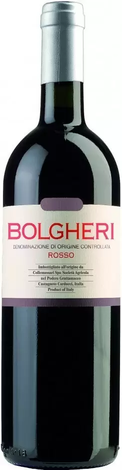 Вино Grattamacco Bolgheri Rosso DOC  2021  750 мл