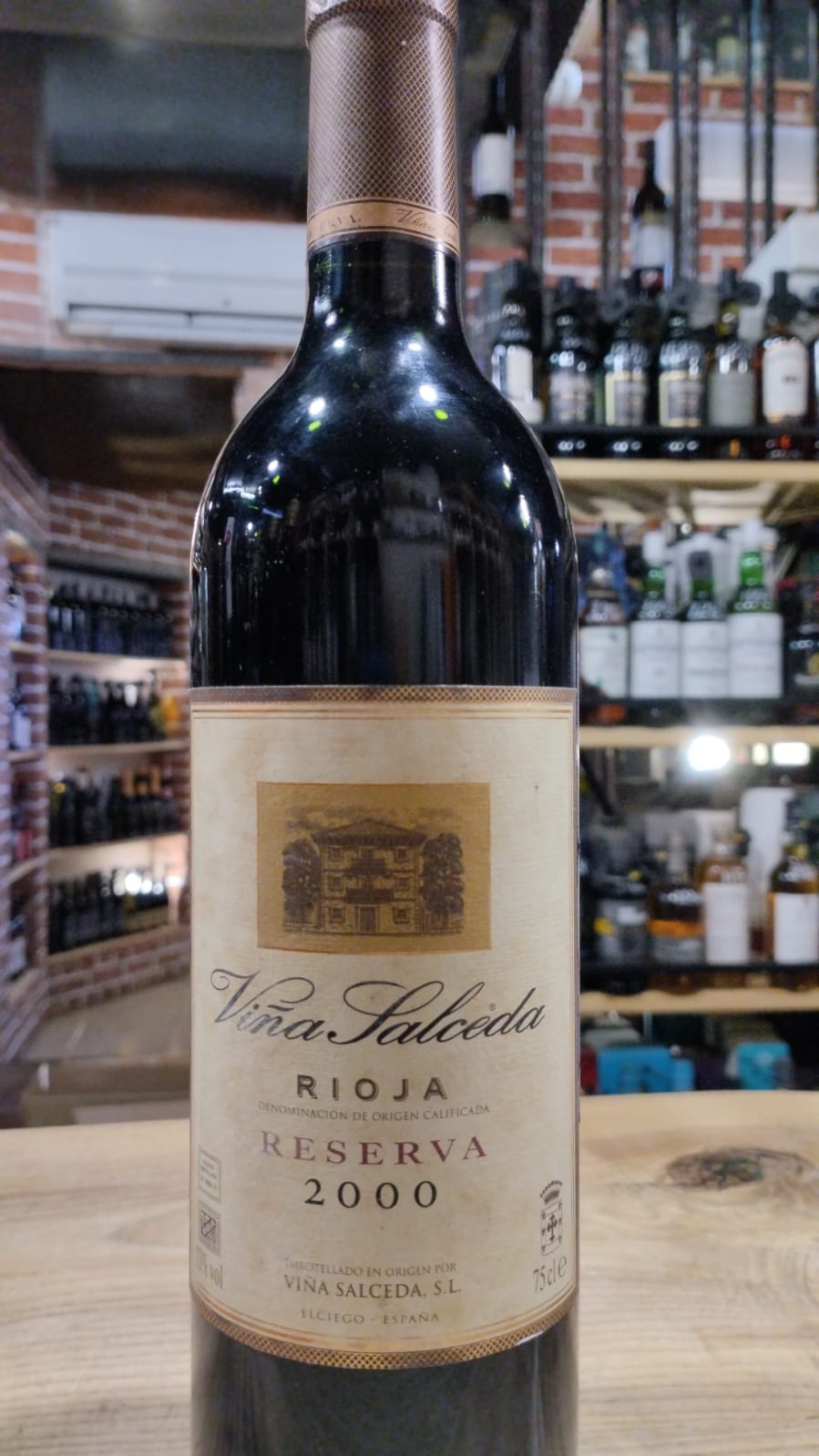 Вино   Vina Salceda Reserva Rioja DOC 2000 750 мл 13%