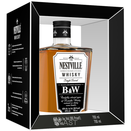 Виски Nestville Whisky Black & White  gift box 700 мл 40%