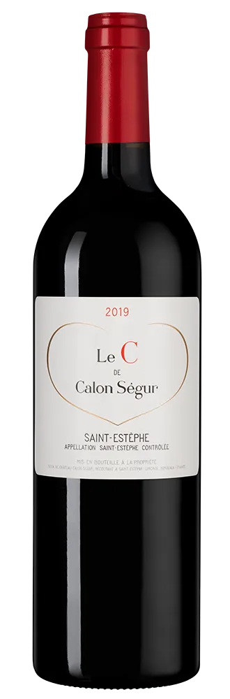 Вино Le C de Calon Segur Saint-Estephe AOC  2019  750 мл