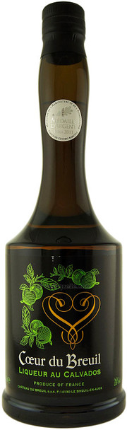 Ликер Chateau du Breuil  Coeur du Breuil  Liqueur au Calvados  Pays d'Auge AOC 700 мл