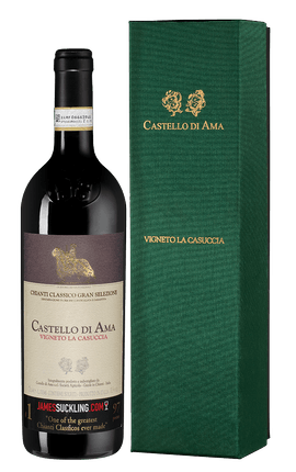 Вино Castello di Ama Chianti Classico DOCG  Gran Selezione  Vigneto La Casuccia gift in box 2018  750 мл