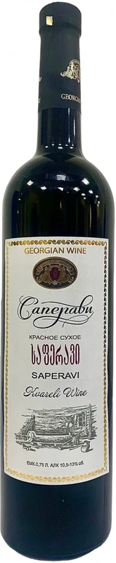 Вино Kvareli Cellar Saperavi Кварельский Погреб Саперави 750 мл