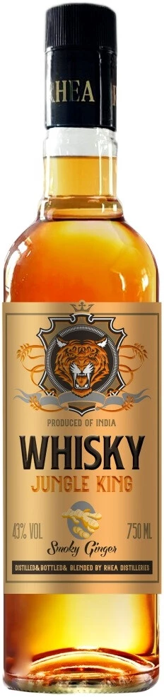 Виски Jungle King Smoky Ginger  750 мл