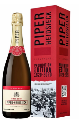 Шампанское Piper-Heidsieck Prohibition Edition Brut gift box   2017 750 мл