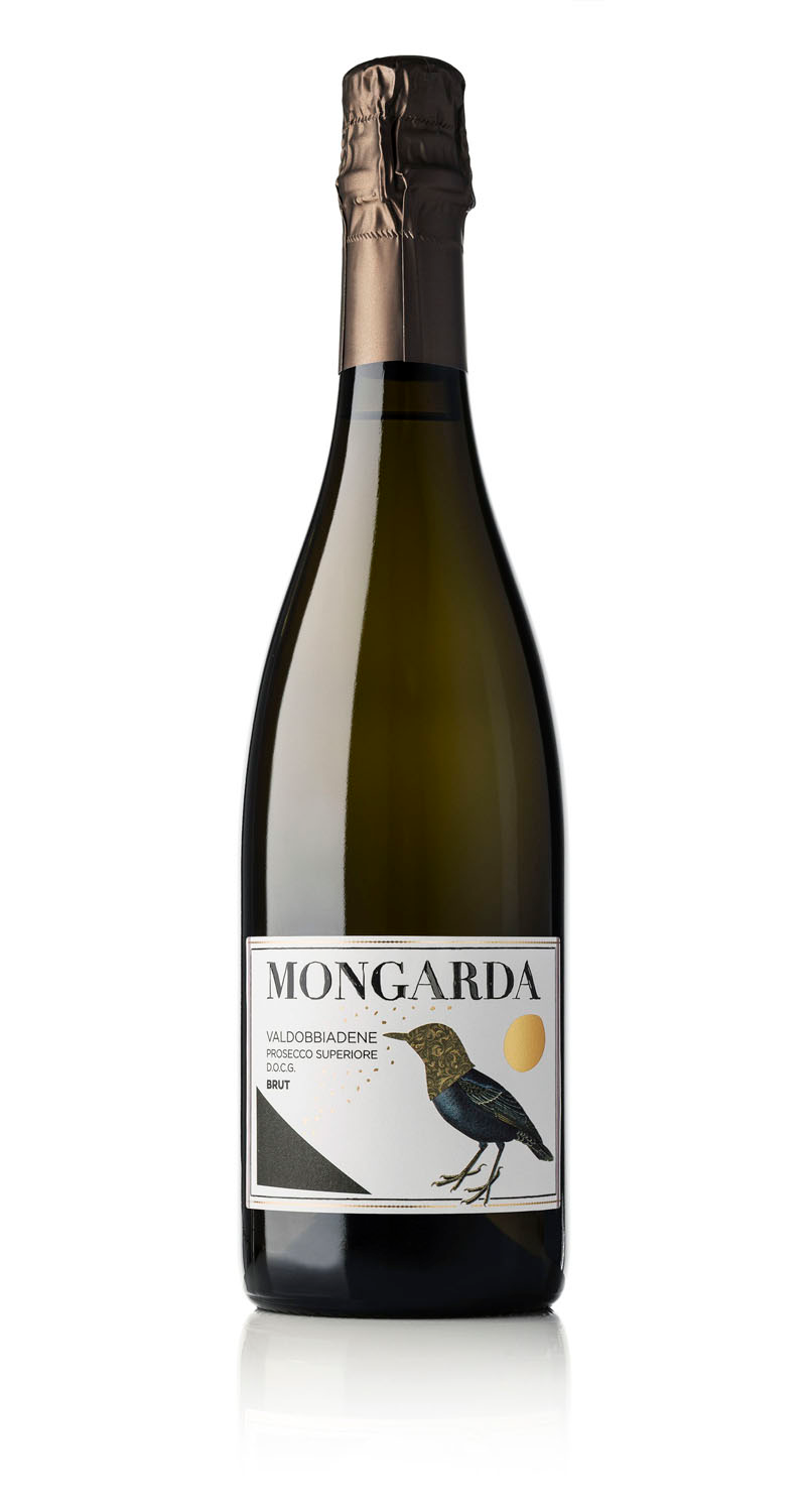 Игристое Вино Mongarda Valdobbiadene Prosecco Superiore DOCG Brut 2021 750 мл 11,5%