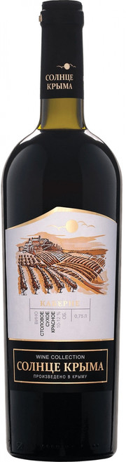 Вино  Солнце Крыма Каберне Олимп 750 мл