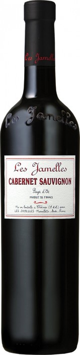 Вино Les Jamelles Cabernet Sauvignon Pays d'Oc IGP Ле Жамель Каберне Совиньон Пэи д’Ок 2018 750 мл