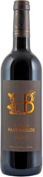 Вино Chateau Haut-Baillou Blaye Cotes de Bordeaux AOC  2020  750 мл