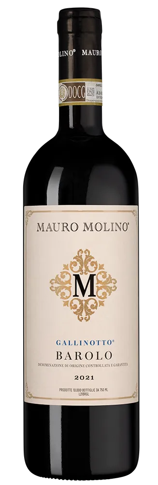 Вино Mauro Molino Barolo Gallinotto DOCG 2021  750 мл