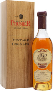 Коньяк  Prunier  Petite Champagne AOC gift box   1989 700 мл