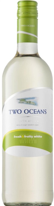 Вино Two Oceans Fresh and Fruity White Ту Оушенс Фреш энд Фрути Уайт 750 мл