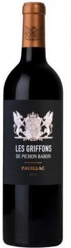 Вино Les Griffons de Pichon Baron Ле Гриффон де Пишон Барон  2016