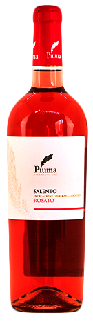 Вино Piuma Negroamaro Salento Rosato  Пиума  Негроамаро Саленто Розато   2020   750 мл 12,5%