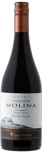 Вино Castillo de Molina Pinot Noir Reserva Кастийо де Молина Пино Нуар Резерва 2014 750 мл