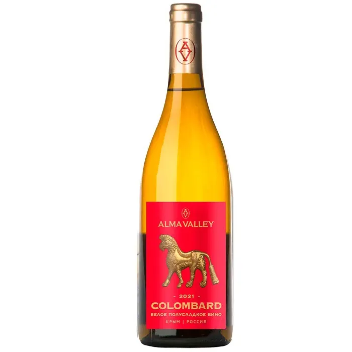 Вино Альма Валей Коломбар  750 мл 