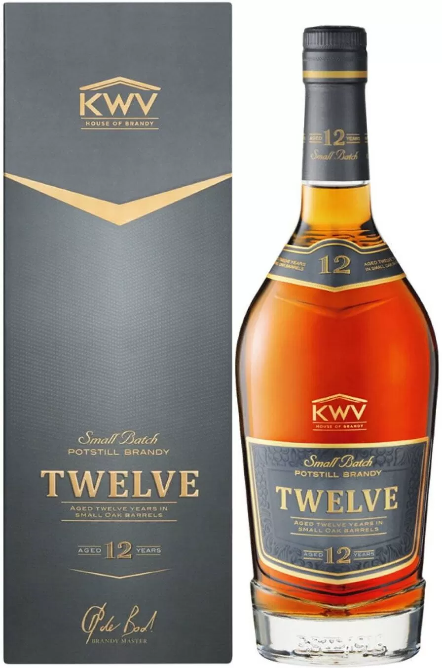 БРЕНДИ  KWV 12 YO gift box  750 мл