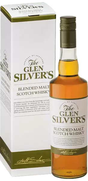 Виски Glen Silver's Blended  Malt   scotch  gift box  700 мл