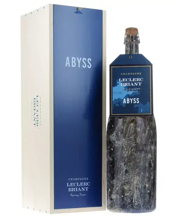 Игристое вино Leclerc Briant Cuvee Abyss Brut Nature wooden box  2018 1,5 л