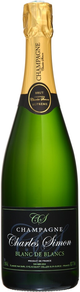 Шампанское  Charles Simon Blanc de Blancs Brut AOC  2019 750 мл