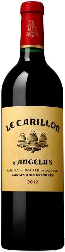 Вино Le Carillon de l'Angelus Saint-Emilion AOC Ле Карийон де л'Анжелюс 2018  750 мл