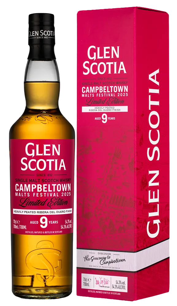 Виски Glen Scotia Aged 9 Years gift box 700 мл  