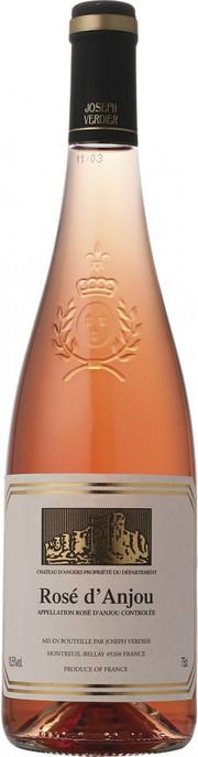 Вино Joseph Verdier Anjou  Rose    AOC Жозеф Вердье Анжу Розе  2017 750 мл