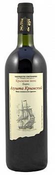 Напиток винный  Товарищество Христофорова Порто Алушта Крымский красный 750 мл
