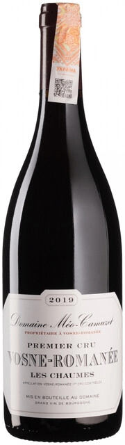 Вино Domaine Meo-Camuzet  Vosne-Romanee 1er Cru  AOC  Les Chaumes  2019 750 мл