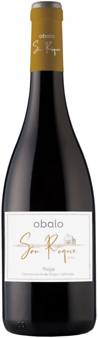 Вино Bodegas Obalo San Roque  Roble  Rioja   2020  750 мл