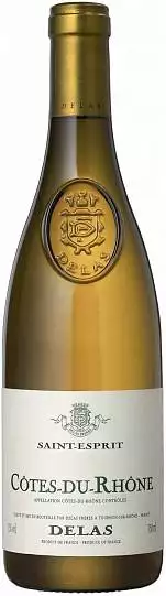 Вино Delas Côtes du Rhône Saint-Esprit  white  2018 750 мл