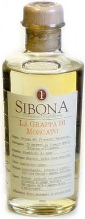 Граппа Sibona Moscato  500 мл