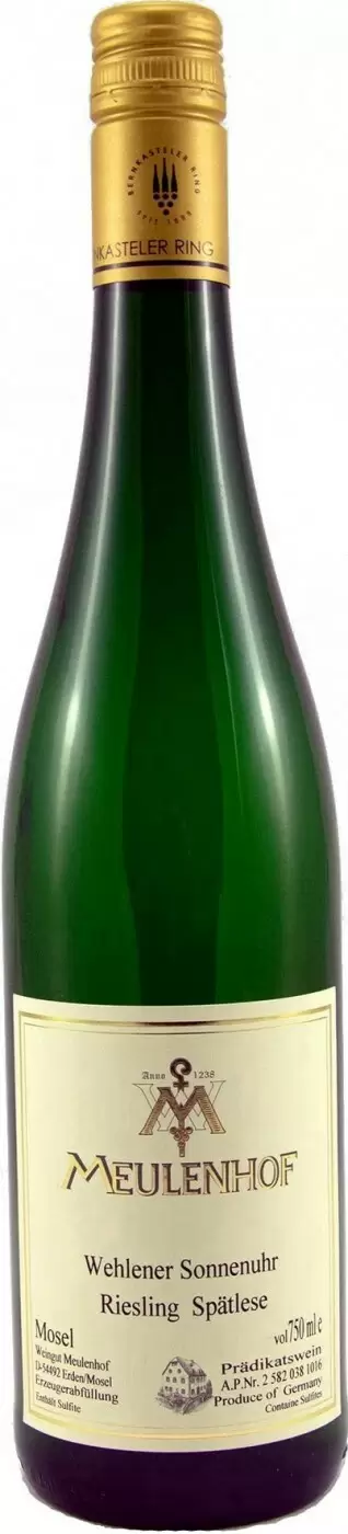 Вино  Meulenhof Wehlener Sonnenuhr Riesling Spätlese  2023  750 мл