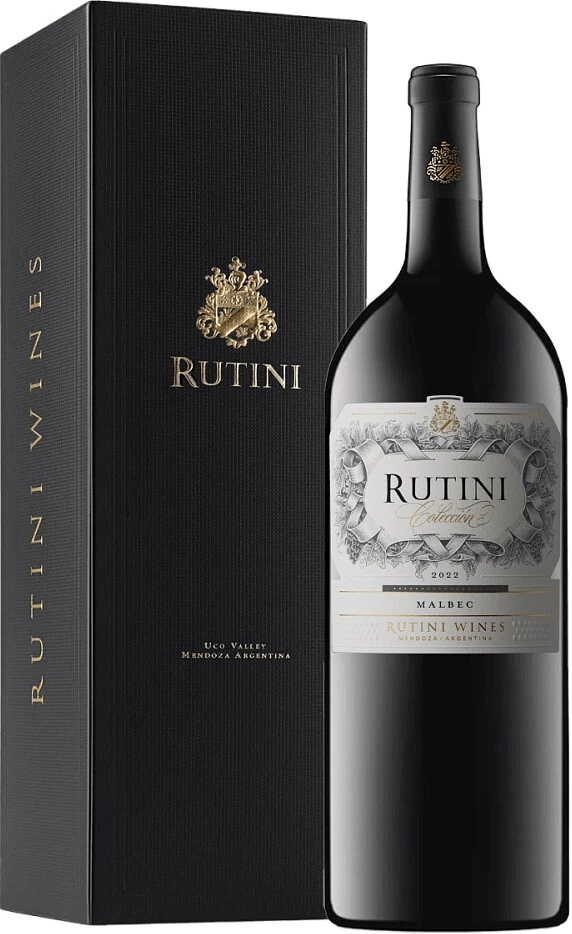 Вино Rutini Malbec Mendoza gift box  2022  1,5 л