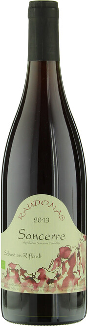 Вино Domaine Etienne et Sebastien Riffault Raudonas Sancerre  2019 1500 мл  13%