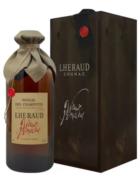 Вино Lheraud Pineau Vieux 15 years gift box  5 л