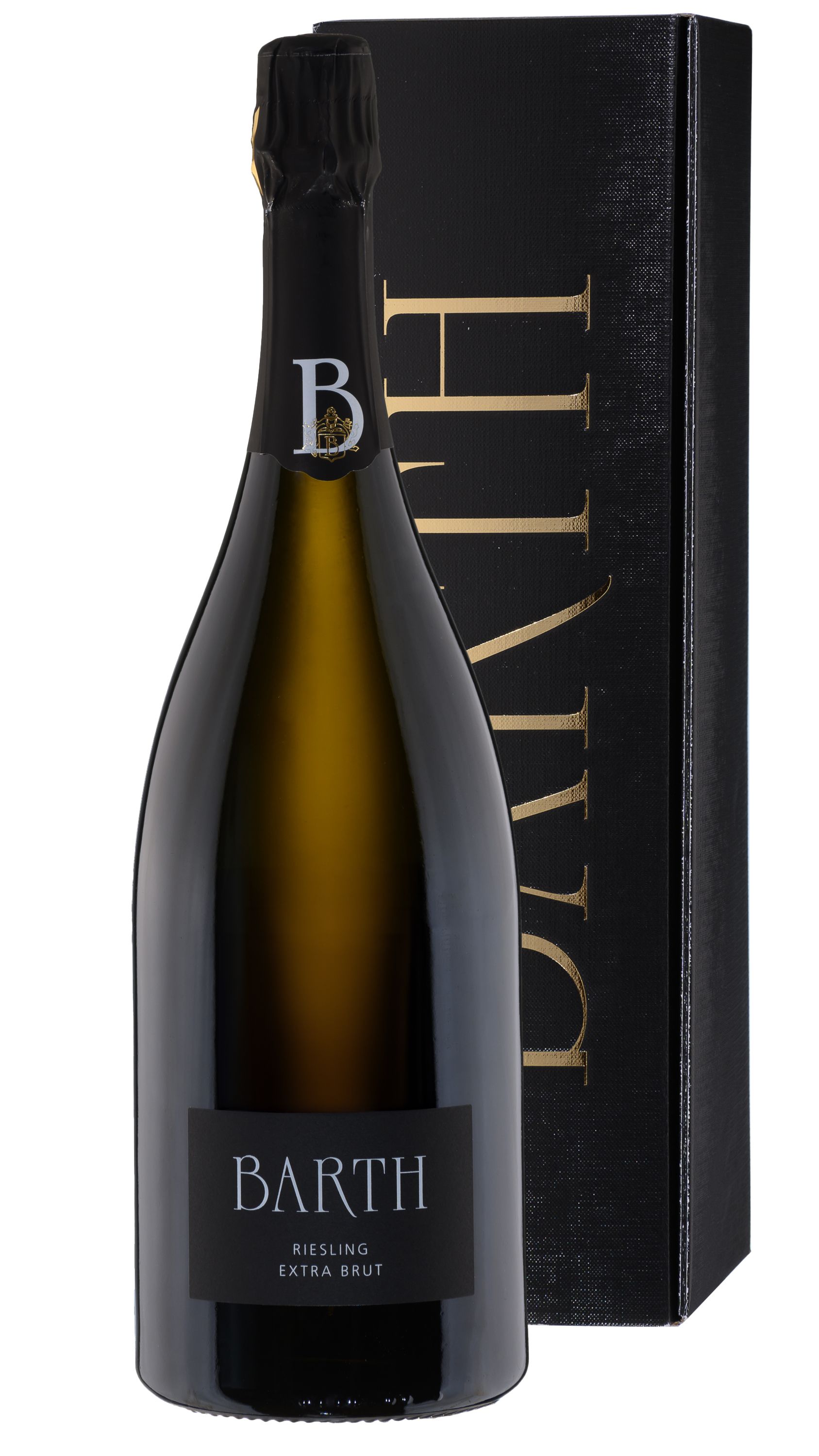 Игристое вино Barth Riesling Sekt Extra Brut Gift Box 2018 1500 ml 12%