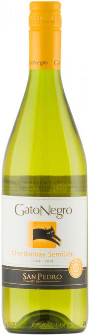 Вино Gato Negro Chardonnay-Semillon Гато Негро Шардоне-Семильон 2016 750 мл