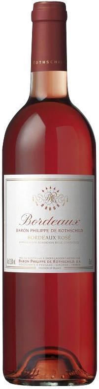 Вино Bordeaux Baron Philippe De Rothschild Rose, Барон Филипп де Ротшильд, Бордо Розе, 2011, 0.75 л