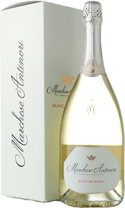Игристое вино Marchese Antinori Brut Blanc de Blancs Franciacorta DOCG gift box 1500 мл 12%