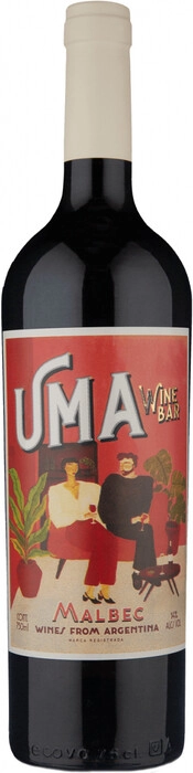 Вино Uma Wine Bar Malbec  2023  750 мл