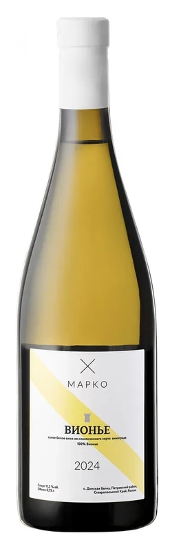 Вино  Марко Вионье 2024 750 мл 11,5%