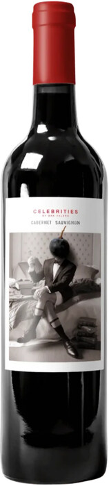 Вино Bodegas San Valero  Celebrities Cabernet Sauvignon Carinena DOP  2020 750 мл