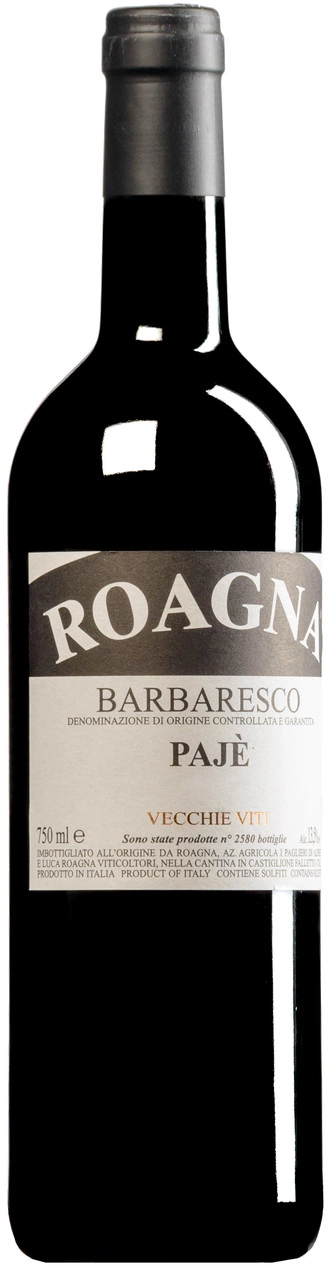 Вино Roagna Barbaresco Paje Vecchie Viti DOCG 2019  750 мл 
