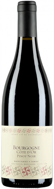 Вино  Marchand-Tawse, Bourgogne Cote d'Or Pinot Noir AOC, 2021  750 мл  13%
