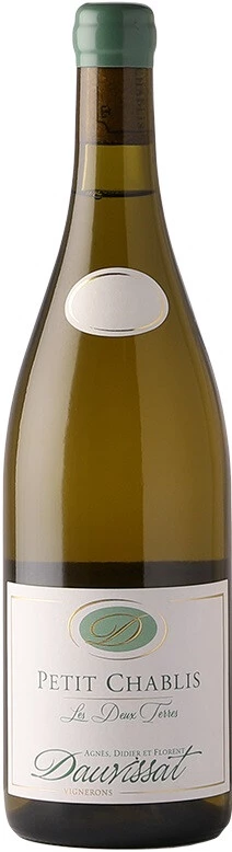 Вино Domaine Agnes et Didier Dauvissat Petit Chablis Les Deux Terres  AOC  2023  750 мл