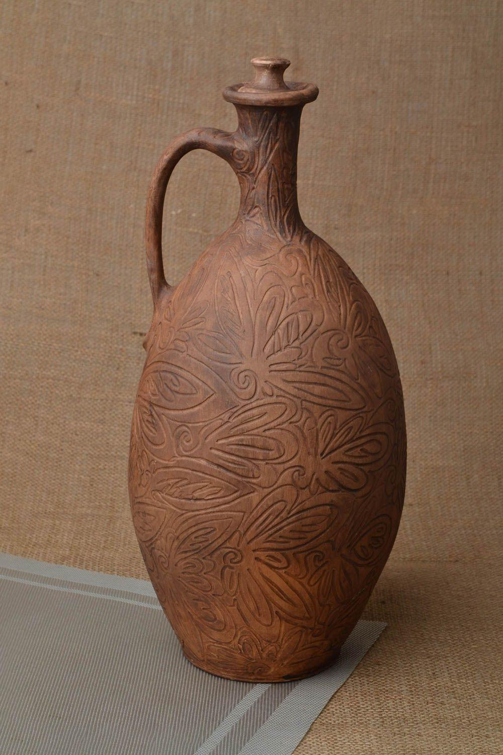 Вино Shumi Saperavi clay bottle Шуми Саперави Глина 750 мл